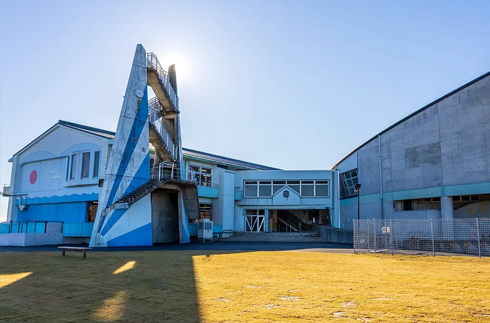 震災遺構請戸小学校の写真1